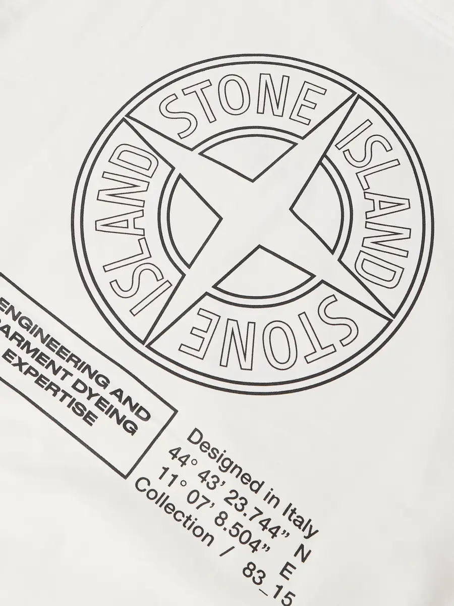 Stone Island Logo-Print Cotton-Jersey T-Shirt - Men | Thumbnail 5 Stone Island Logo-Print Cotton-Jersey T-Shirt - Men | Thumbnail 5