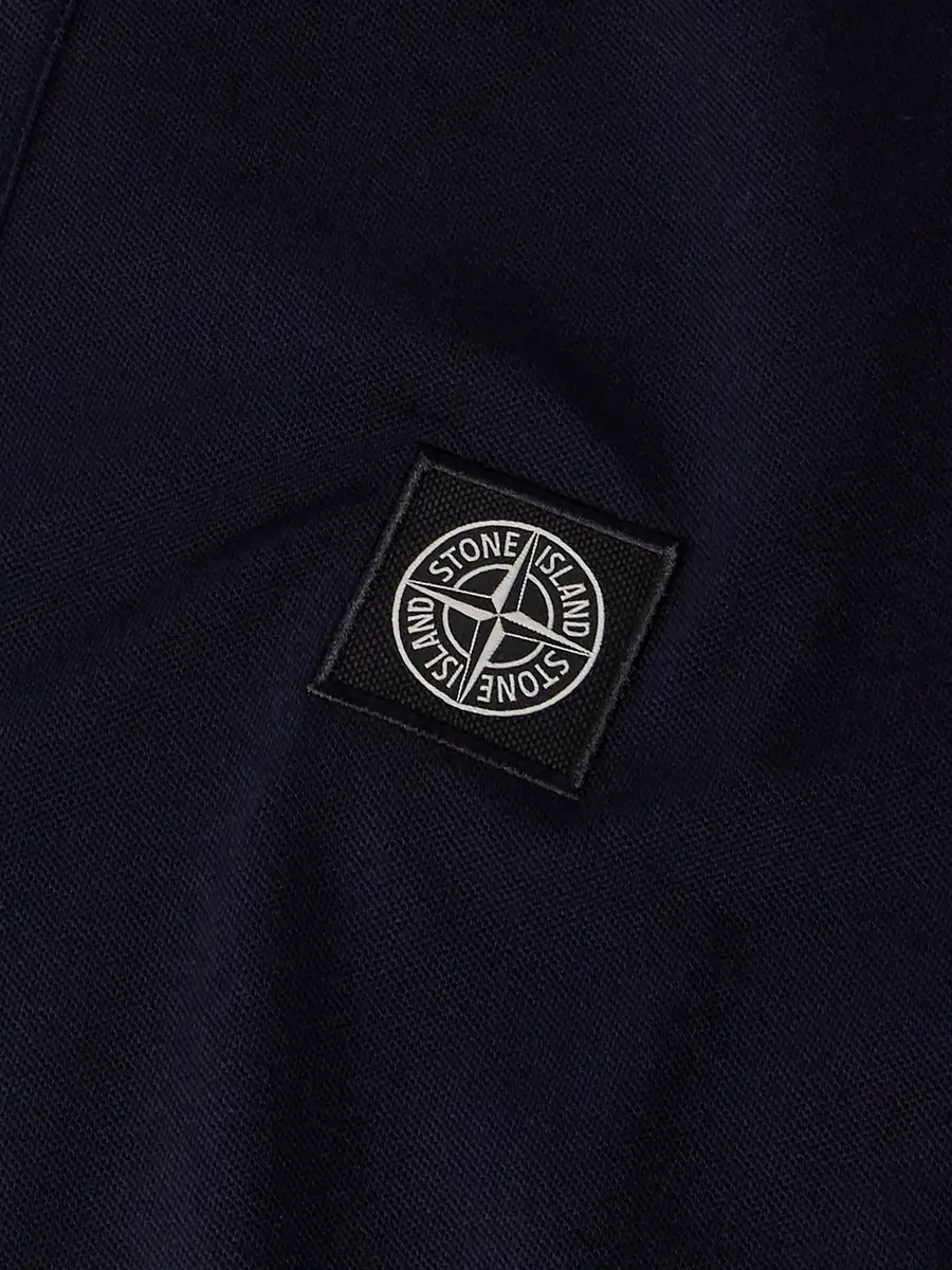 Stone Island Organic Cotton-Blend Piqué Polo Shirt - Men | Thumbnail 5 Stone Island Organic Cotton-Blend Piqué Polo Shirt - Men | Thumbnail 5