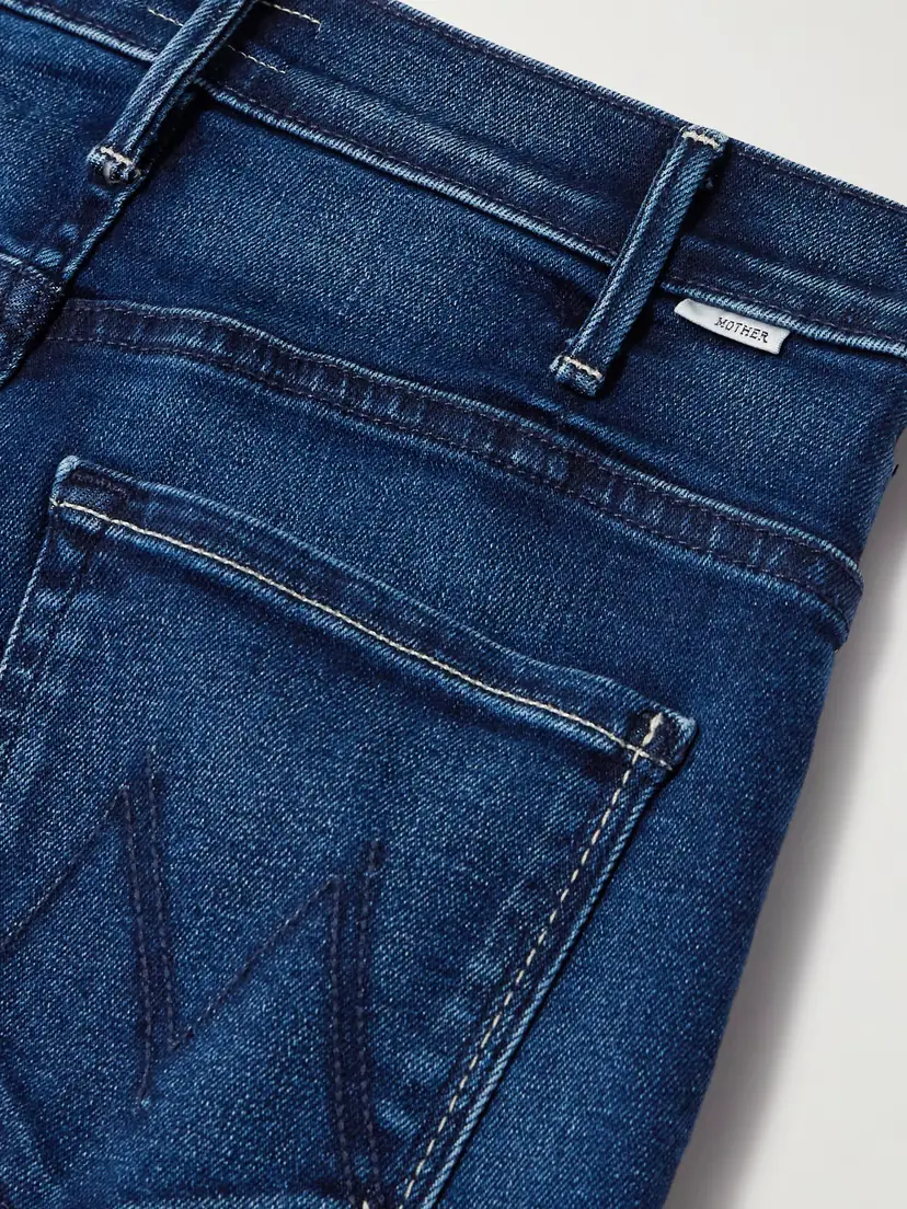 Mother The Hustler Roller Sneak High-rise Wide-leg Jeans | Thumbnail 6 Mother The Hustler Roller Sneak High-rise Wide-leg Jeans | Thumbnail 6