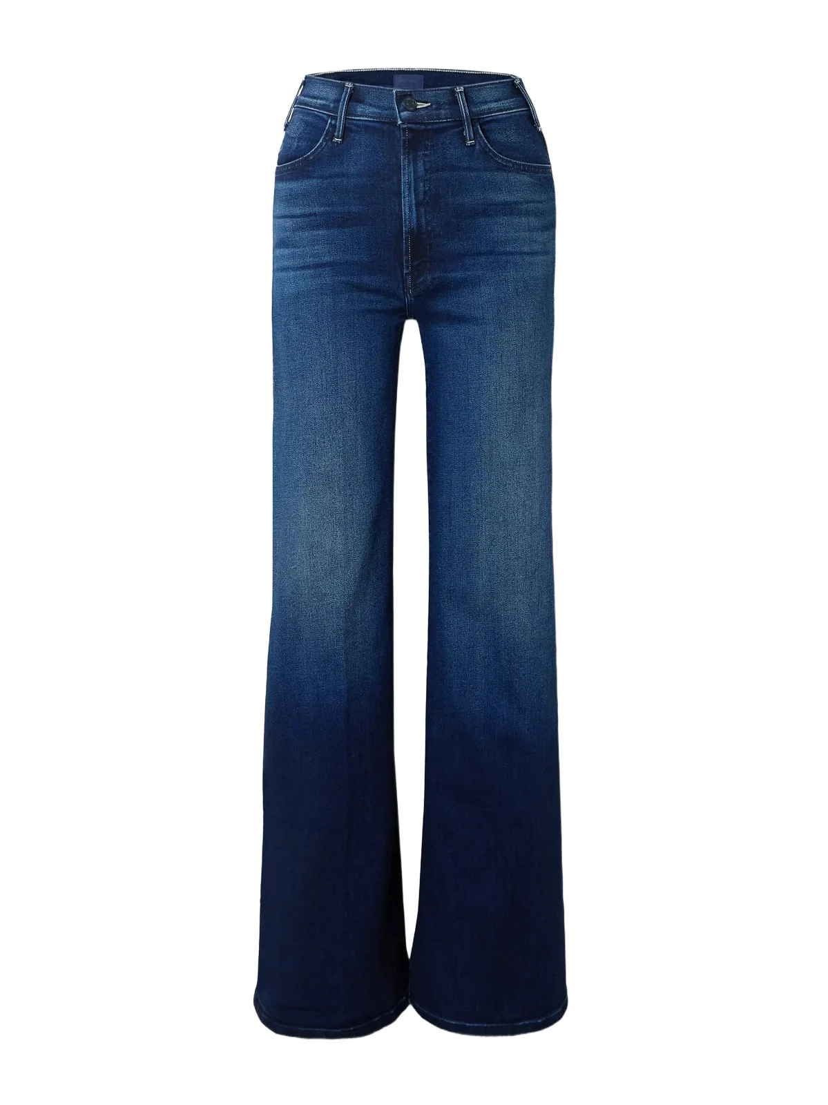 The Hustler Roller Sneak High-rise Wide-leg Jeans