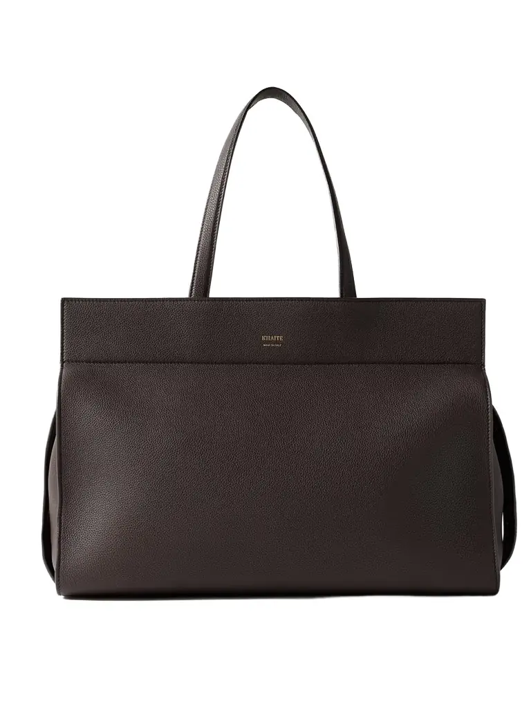 Crosby Textured-leather Tote