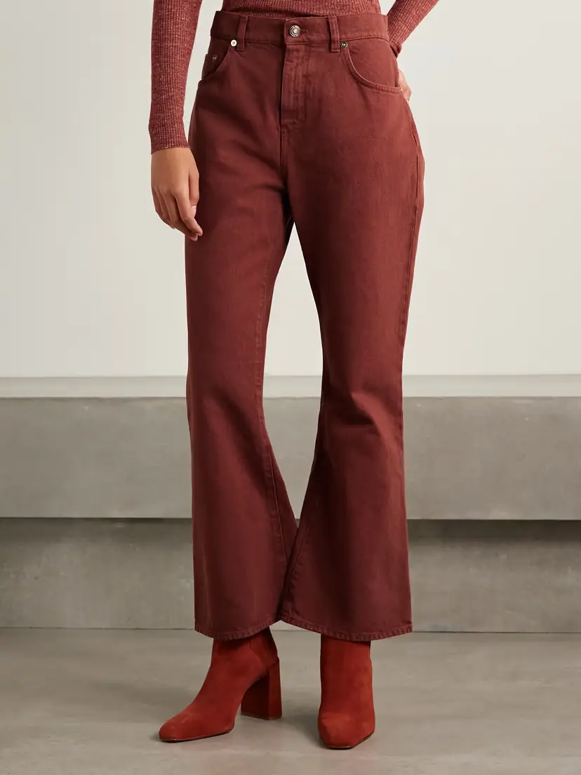 Gabriela Hearst Ezra High-rise Bootcut Recycled Jeans | Thumbnail 3 Gabriela Hearst Ezra High-rise Bootcut Recycled Jeans | Thumbnail 3