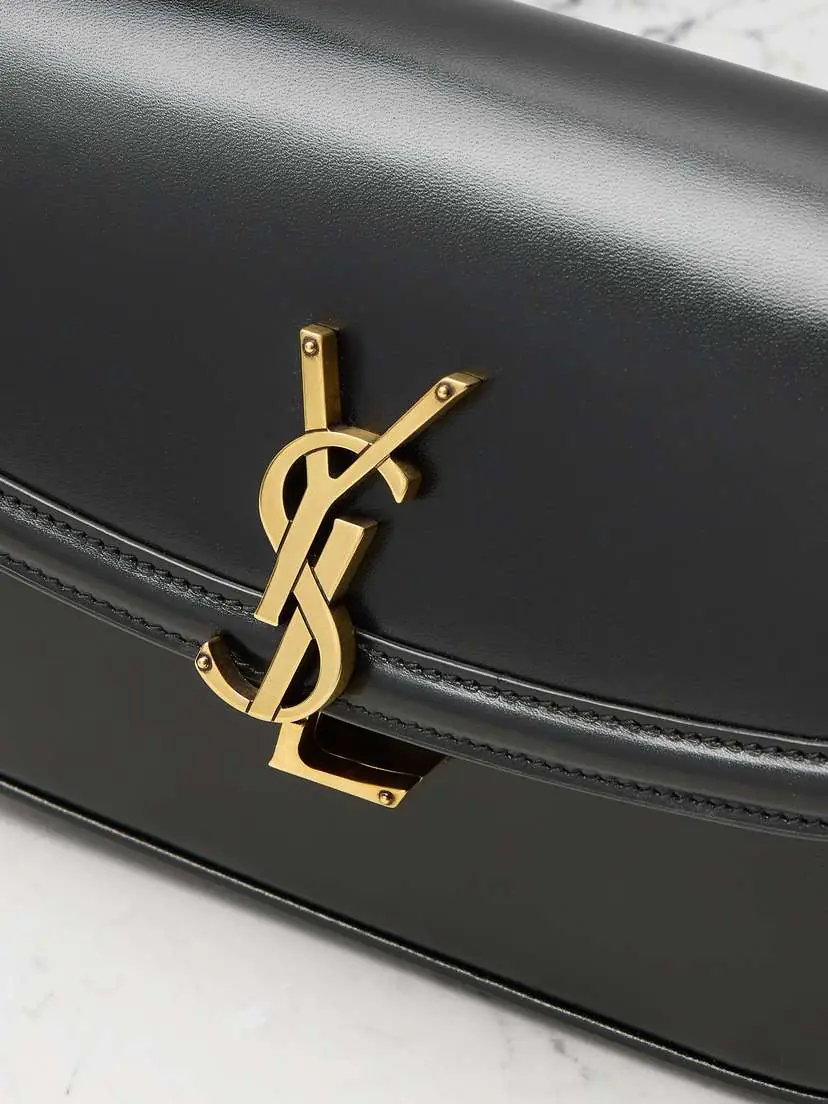 Saint Laurent Solferino Mini Leather Shoulder Bag | Thumbnail 4 Saint Laurent Solferino Mini Leather Shoulder Bag | Thumbnail 4