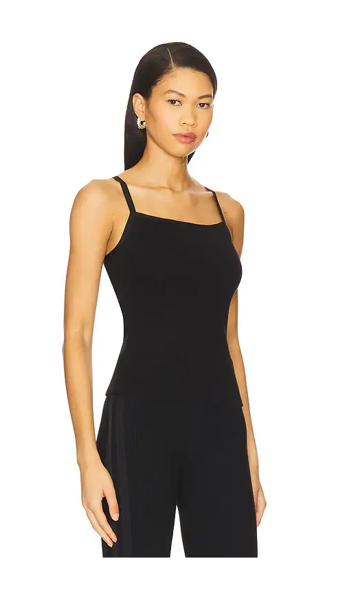 DONNI. Rib Satin Tank Top | Thumbnail 2 DONNI. Rib Satin Tank Top | Thumbnail 2