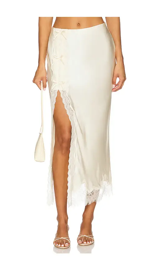 LoveShackFancy Calder Skirt | Image 1 LoveShackFancy Calder Skirt | Image 1