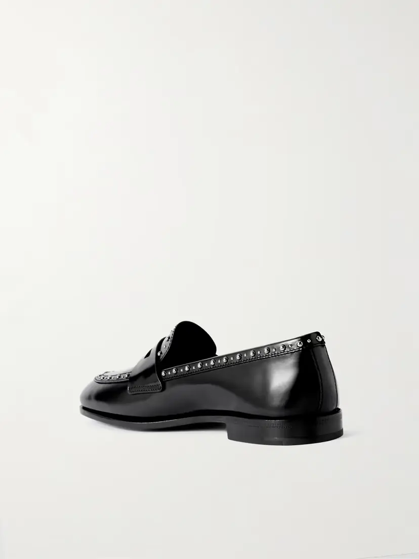 Church's Onyx Studded Leather Loafers | Thumbnail 3 Church's Onyx Studded Leather Loafers | Thumbnail 3