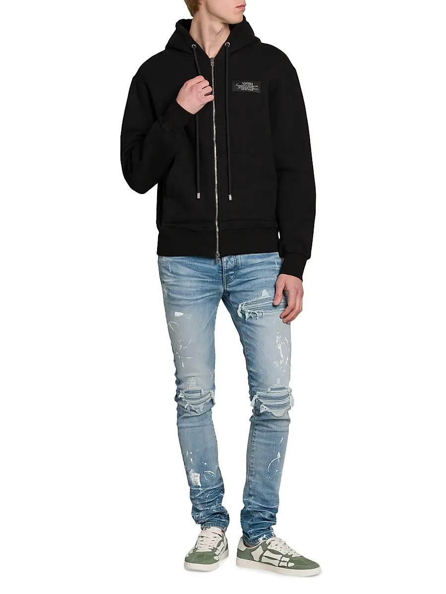 AMIRI Men's Spirit Zip Hoodie | Thumbnail 2 AMIRI Men's Spirit Zip Hoodie | Thumbnail 2