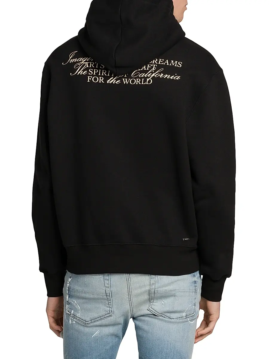 AMIRI Men's Spirit Zip Hoodie | Thumbnail 5 AMIRI Men's Spirit Zip Hoodie | Thumbnail 5