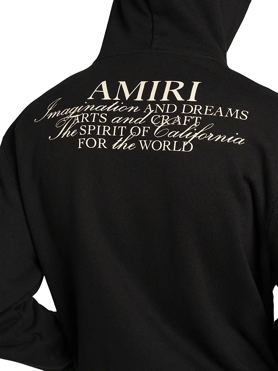 AMIRI Men's Spirit Zip Hoodie | Thumbnail 6 AMIRI Men's Spirit Zip Hoodie | Thumbnail 6
