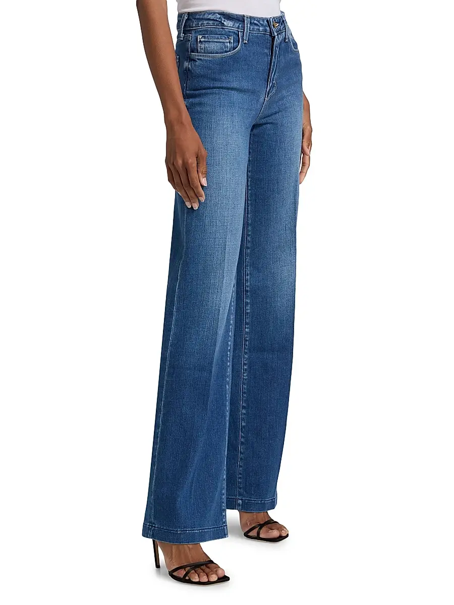 L'Agence Women's Clayton High-Rise Wide Jeans | Thumbnail 4 L'Agence Women's Clayton High-Rise Wide Jeans | Thumbnail 4
