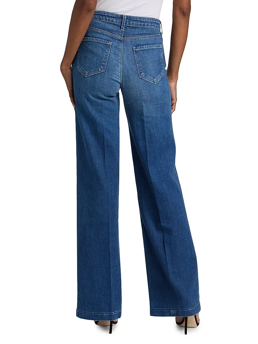 L'Agence Women's Clayton High-Rise Wide Jeans | Thumbnail 5 L'Agence Women's Clayton High-Rise Wide Jeans | Thumbnail 5
