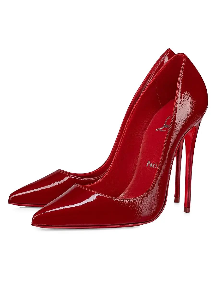 Christian Louboutin Women's So Kate 120MM Patent Leather Pumps - Loubi | Thumbnail 2 Christian Louboutin Women's So Kate 120MM Patent Leather Pumps - Loubi | Thumbnail 2