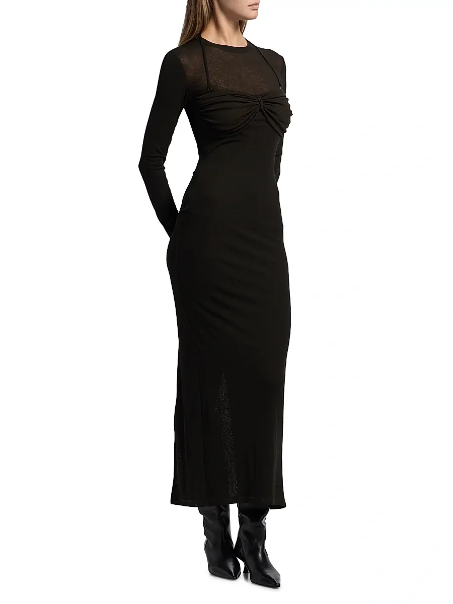 Nanushka Women's Artemiz Bodycon Midi-Dress | Thumbnail 4 Nanushka Women's Artemiz Bodycon Midi-Dress | Thumbnail 4