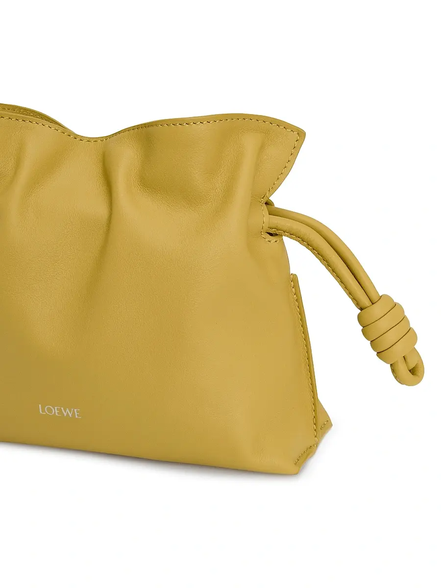 Loewe Women's Flamenco Mini Leather Clutch | Thumbnail 6