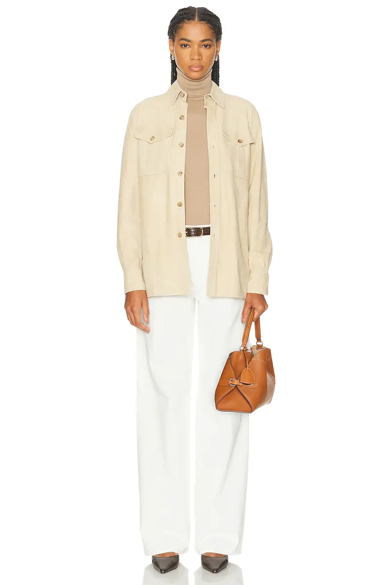 Ralph Lauren Collection Mercer Relaxed Wide-Leg Jean | Thumbnail 5 Ralph Lauren Collection Mercer Relaxed Wide-Leg Jean | Thumbnail 5