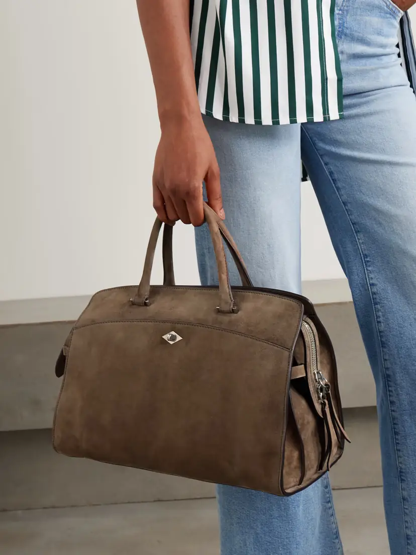 Métier Private Eye Medium Suede Tote | Thumbnail 2