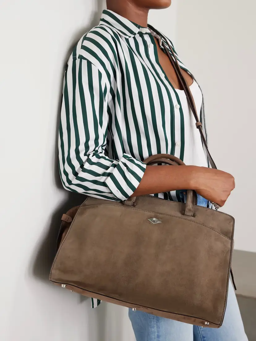 Métier Private Eye Medium Suede Tote | Thumbnail 6