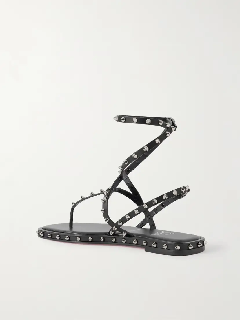 Christian Louboutin Bombina Studded Leather Sandals | Thumbnail 3 Christian Louboutin Bombina Studded Leather Sandals | Thumbnail 3