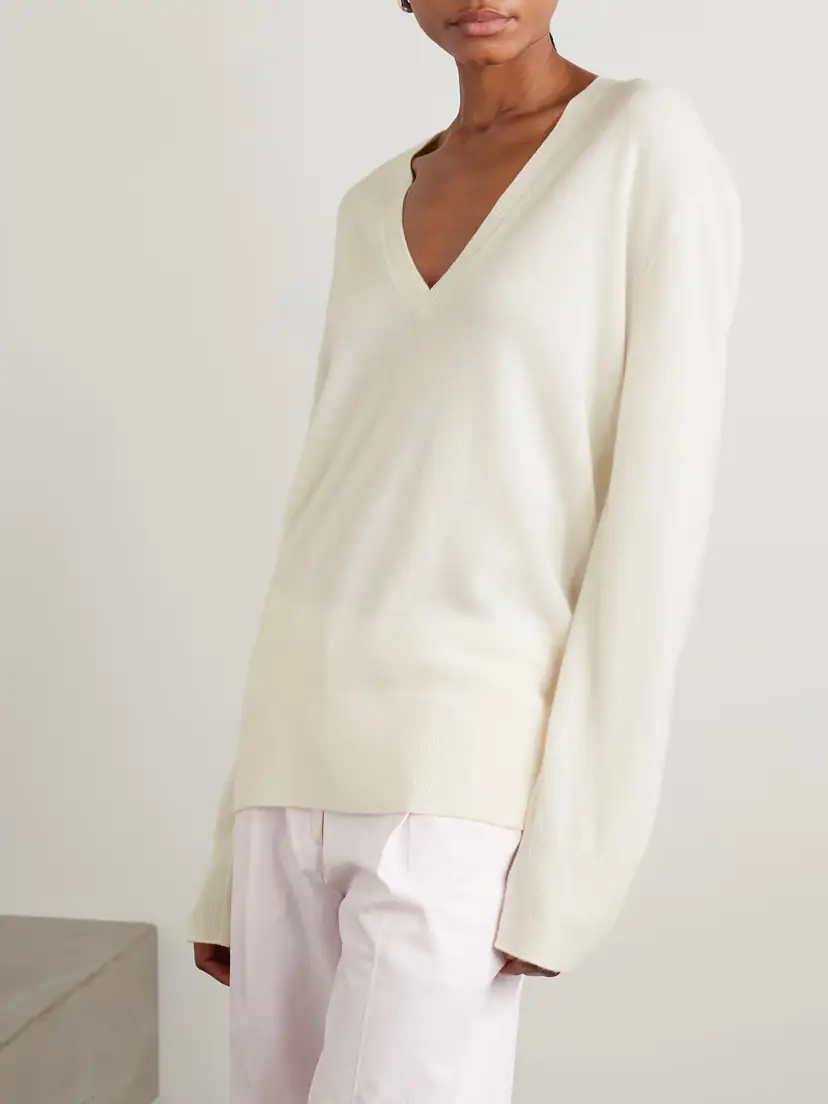 TOTEME Garderob Cashmere Sweater | Thumbnail 3