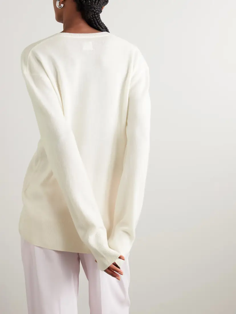 TOTEME Garderob Cashmere Sweater | Thumbnail 4