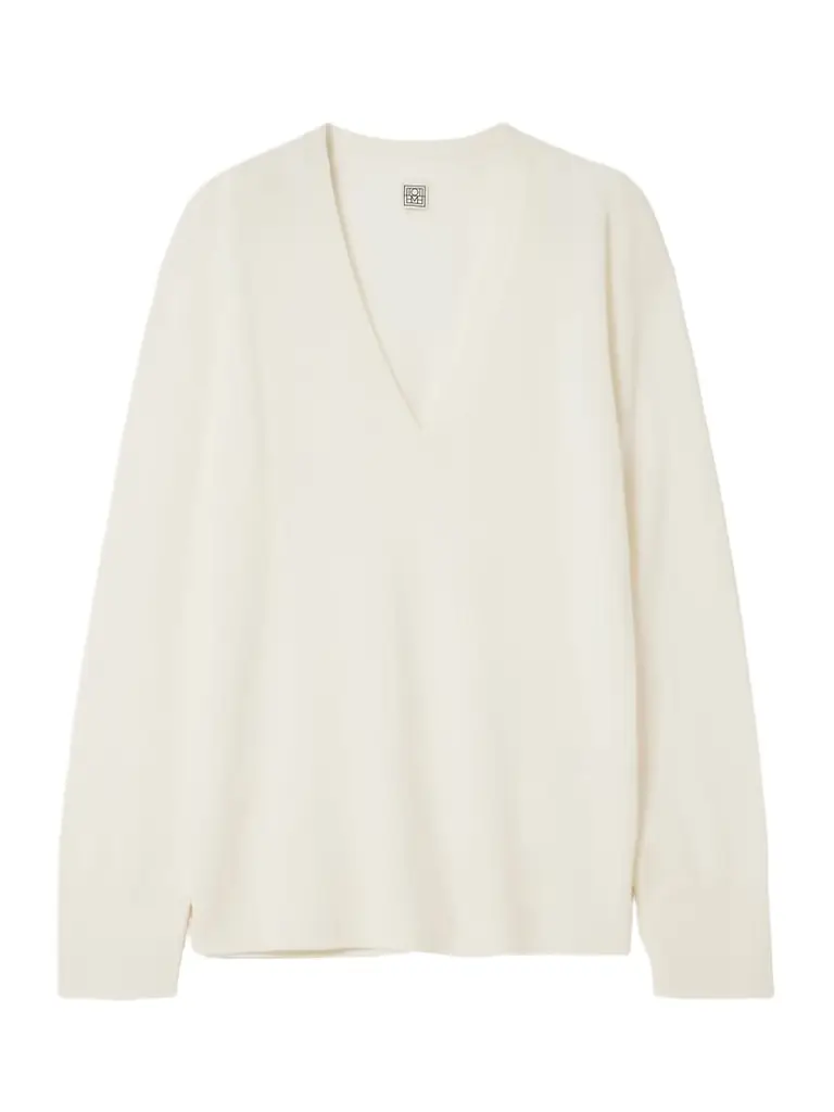 TOTEME Garderob Cashmere Sweater | Image 1 TOTEME Garderob Cashmere Sweater | Image 1