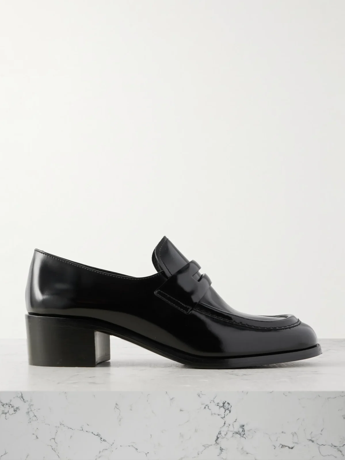 Prudence Glossed-leather Loafers Prudence Glossed-leather Loafers