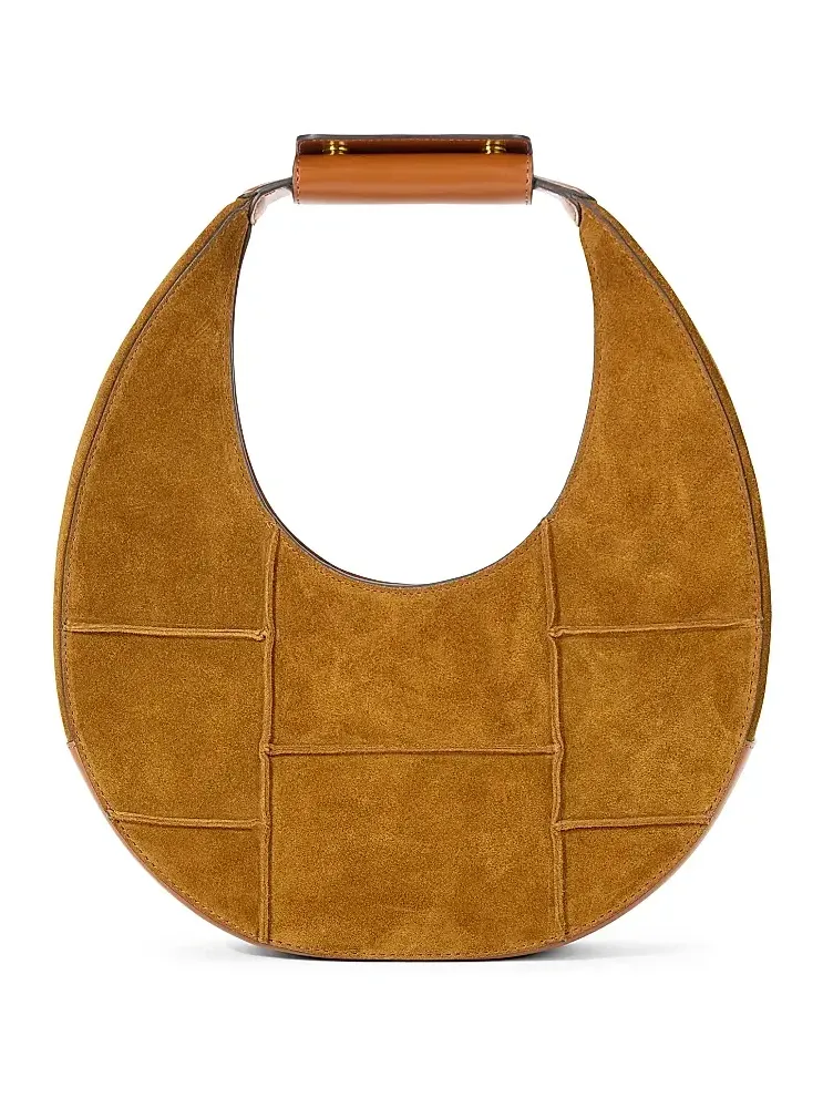 Women's Moon Suede Shoulder Bag Women's Moon Suede Shoulder Bag