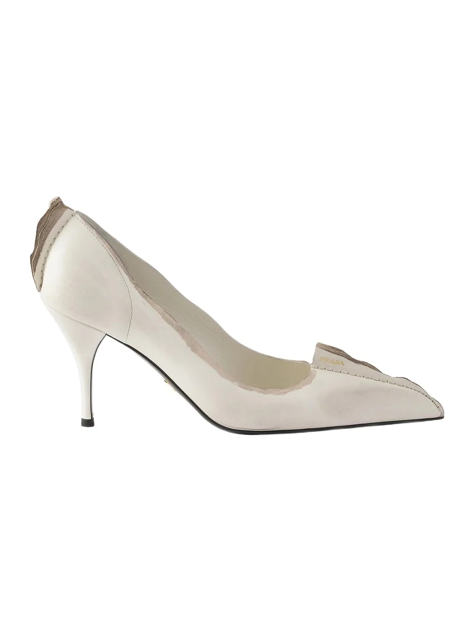 Women's Antiqued Leather Pumps Women's Antiqued Leather Pumps
