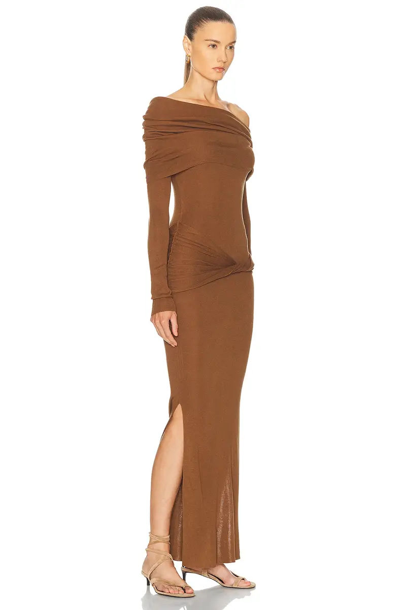 Aya Muse Off Shoulder Maxi Dress | Thumbnail 2 Aya Muse Off Shoulder Maxi Dress | Thumbnail 2