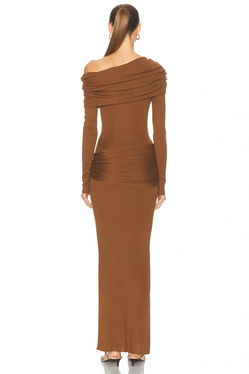 Aya Muse Off Shoulder Maxi Dress | Thumbnail 4 Aya Muse Off Shoulder Maxi Dress | Thumbnail 4