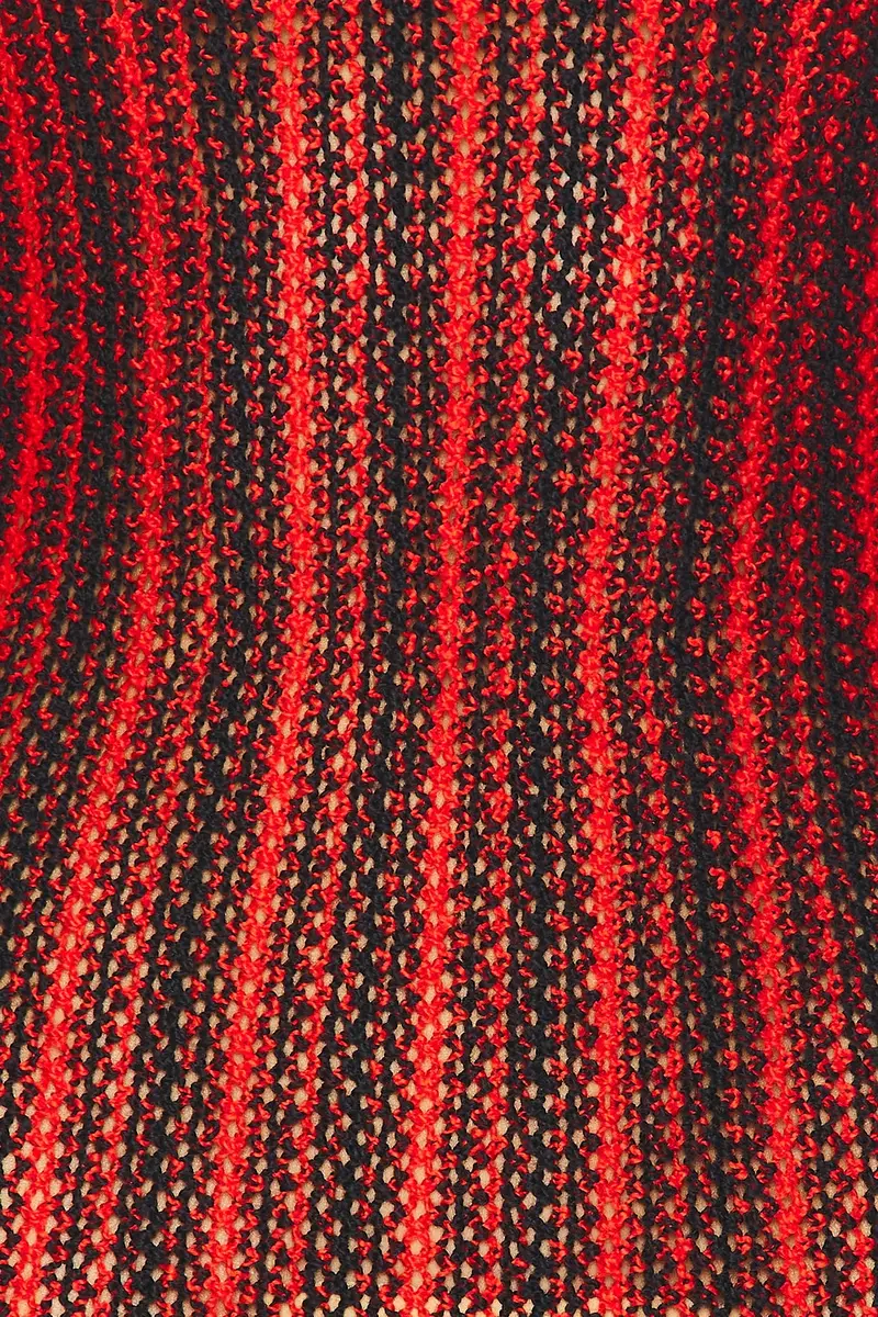 The Elder Statesman Stripe Scoopneck Fringe Dress | Thumbnail 4 The Elder Statesman Stripe Scoopneck Fringe Dress | Thumbnail 4