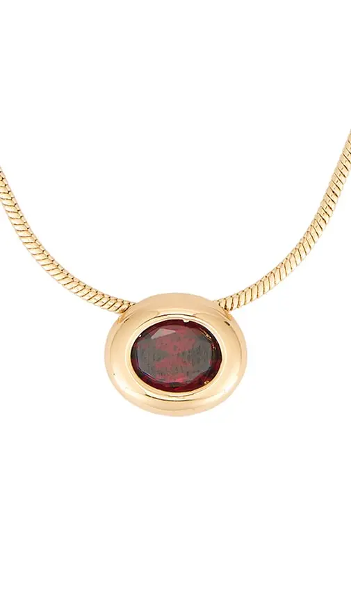 Ettika Bezel Stone Necklace | Thumbnail 2 Ettika Bezel Stone Necklace | Thumbnail 2