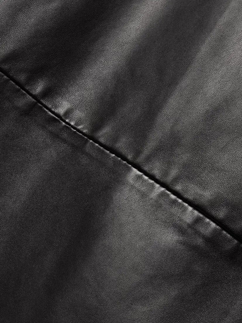Khaite Quinn Wrap-effect Leather Maxi Skirt | Thumbnail 5