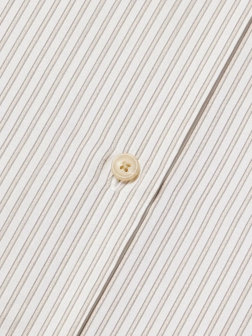 Khaite Argo Striped Silk Shirt | Thumbnail 5