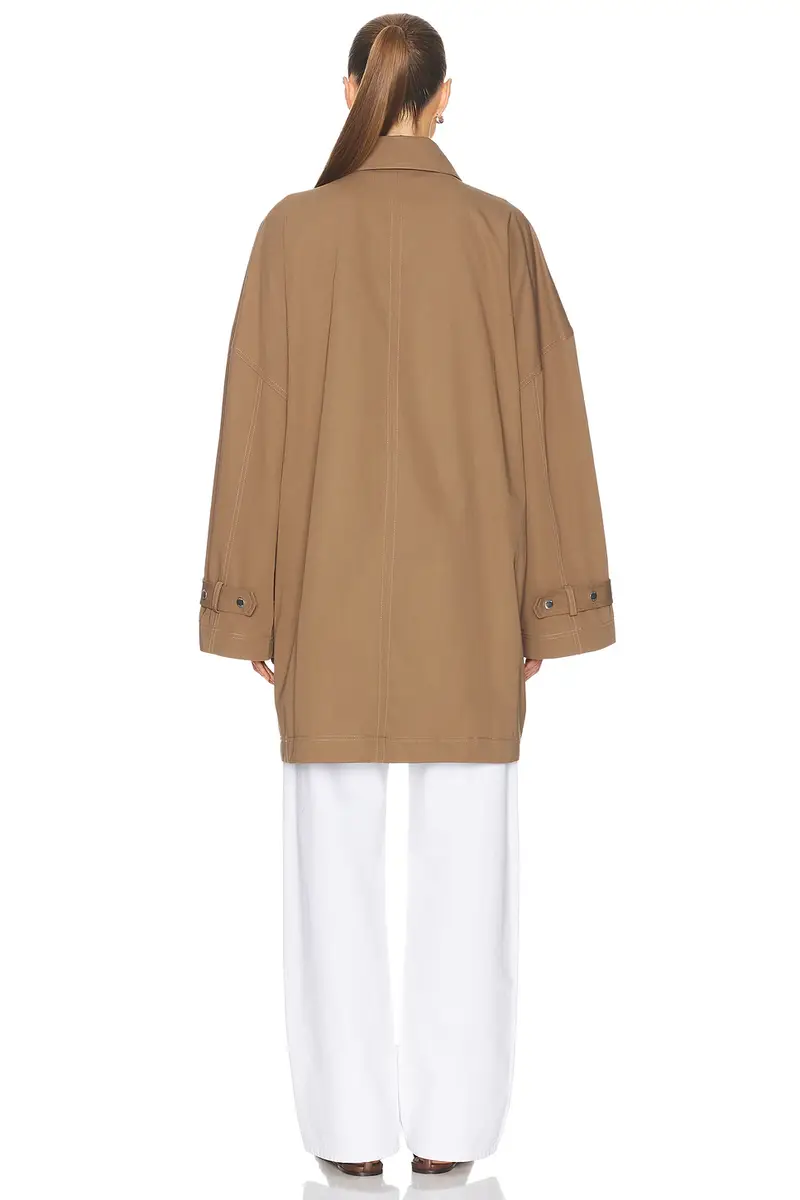 TOTEME Oversized Trench Jacket | Thumbnail 4 TOTEME Oversized Trench Jacket | Thumbnail 4