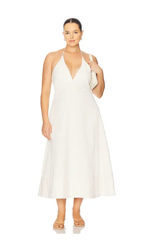 L'Academie Emi Midi Dress | Thumbnail 2 L'Academie Emi Midi Dress | Thumbnail 2