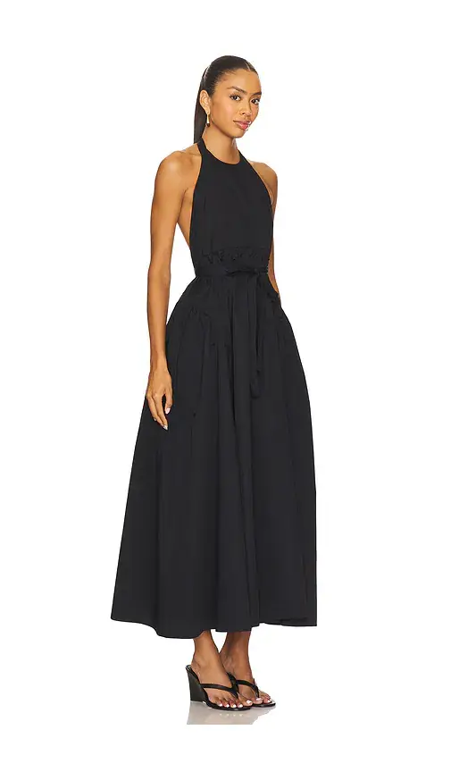 Lovers and Friends Idun Halter Neck Midi Dress