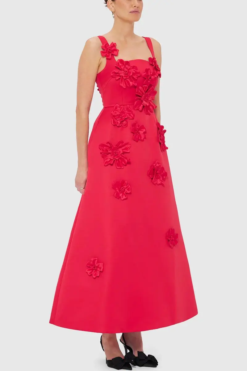 LEO LIN Rianne Floral Maxi Dress | Thumbnail 4