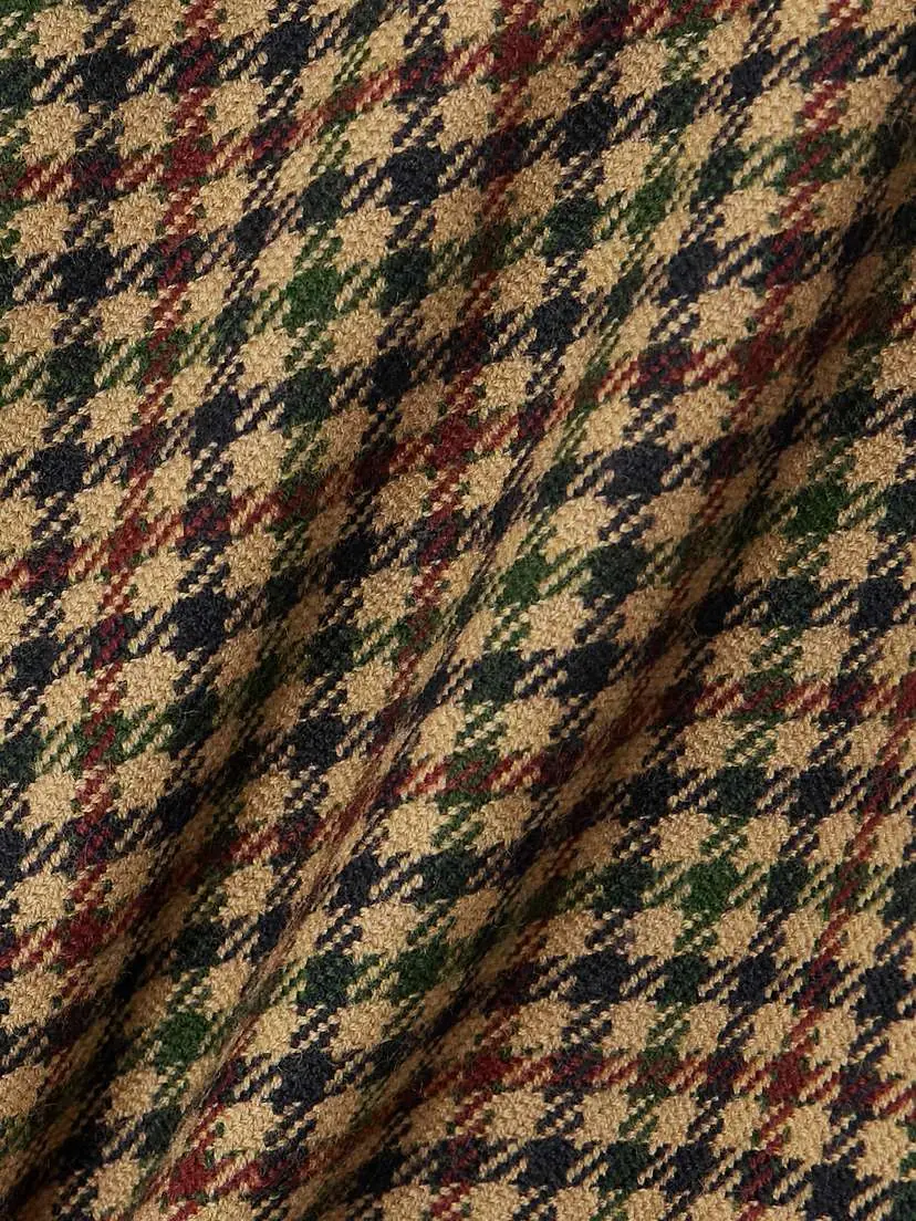 Saint Laurent Checked Wool Wide-leg Culottes | Thumbnail 4