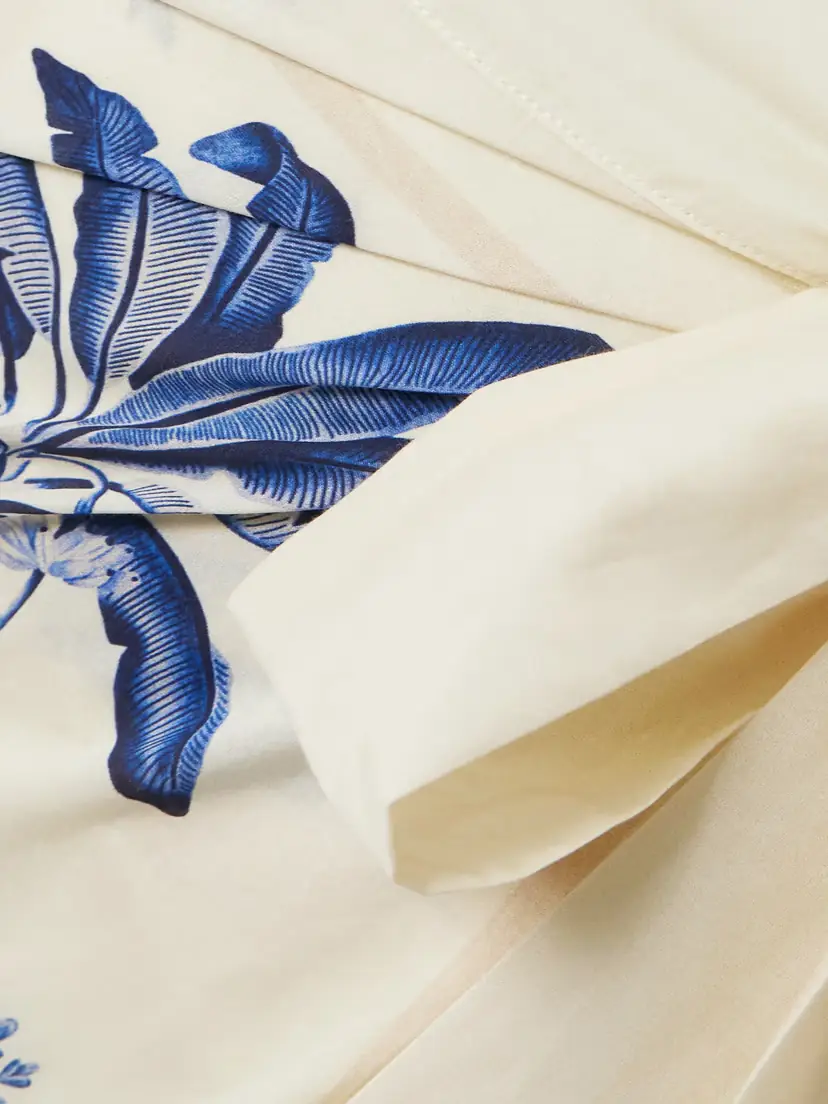 Agua by Agua Bendita Lavanda Wild Floral-print Cotton And Silk-voile Pareo | Thumbnail 3 Agua by Agua Bendita Lavanda Wild Floral-print Cotton And Silk-voile Pareo | Thumbnail 3