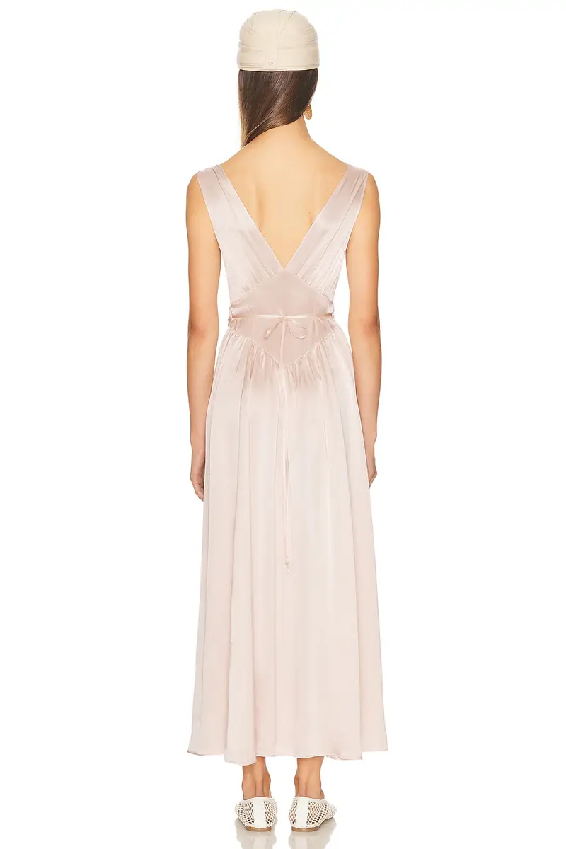 Helsa The Silk Celeste Dress | Thumbnail 5 Helsa The Silk Celeste Dress | Thumbnail 5