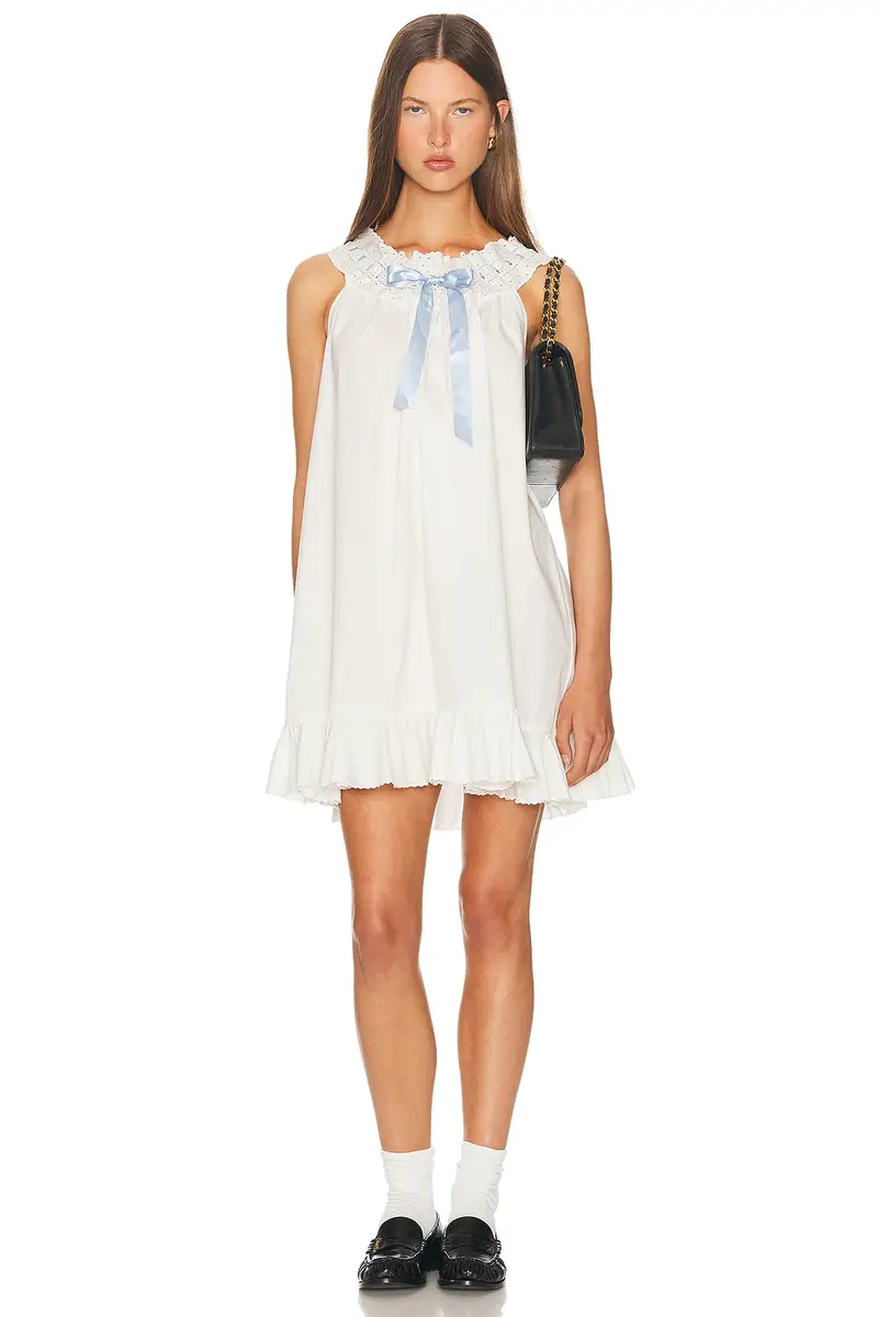 Helsa Summer Vintage Nightgown | Thumbnail 3