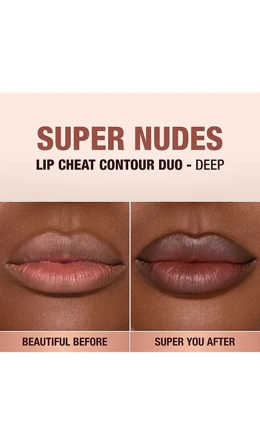 Charlotte Tilbury Supernudes Lip Cheat Long-Lasting Waterproof Lip Liner Duo | Thumbnail 2