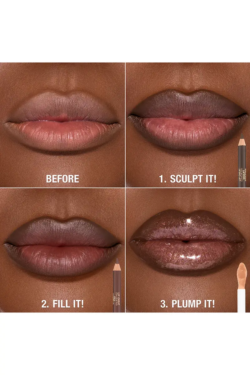 Charlotte Tilbury Supernudes Lip Cheat Long-Lasting Waterproof Lip Liner Duo | Thumbnail 6
