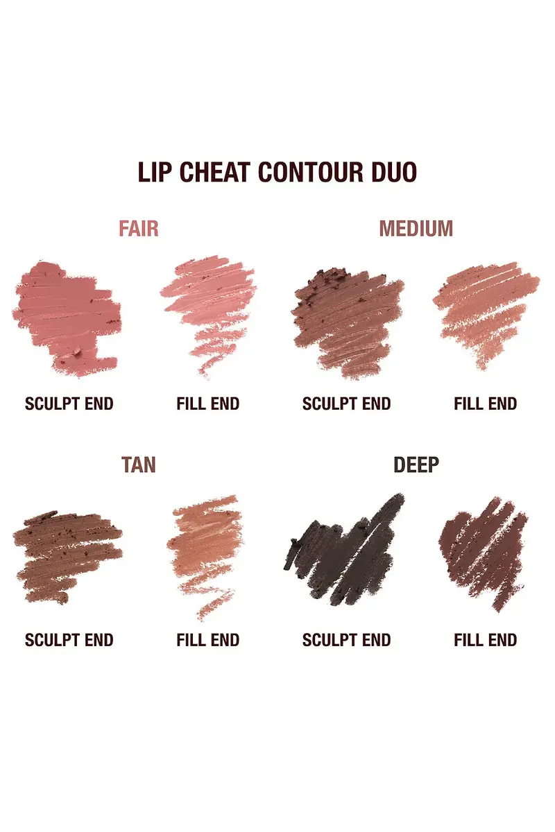 Charlotte Tilbury Supernudes Lip Cheat Long-Lasting Waterproof Lip Liner Duo | Thumbnail 9