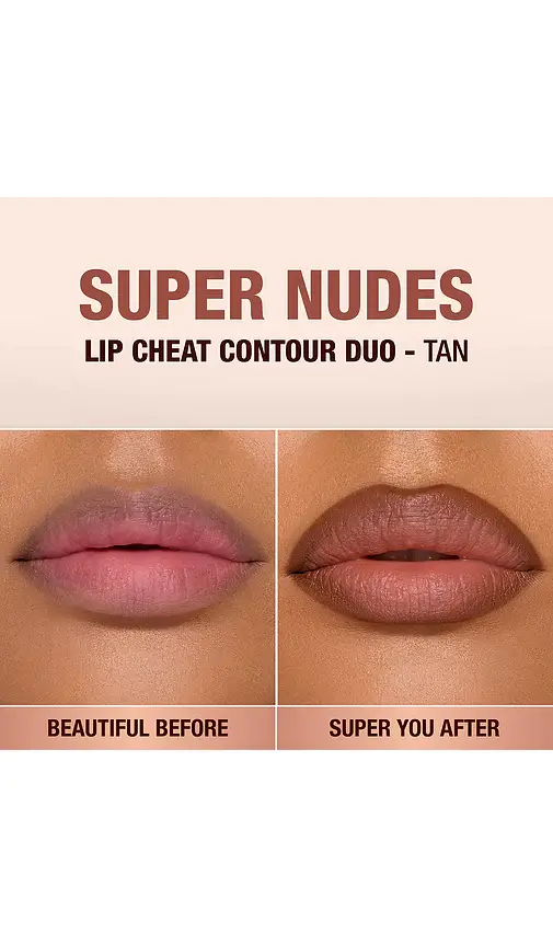 Charlotte Tilbury Supernudes Lip Cheat Long-Lasting Waterproof Lip Liner Duo | Thumbnail 2 Charlotte Tilbury Supernudes Lip Cheat Long-Lasting Waterproof Lip Liner Duo | Thumbnail 2