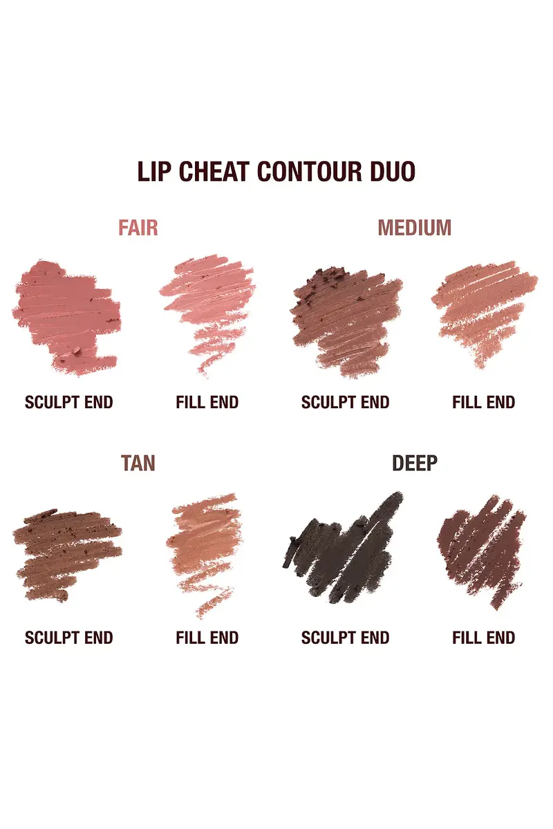 Charlotte Tilbury Supernudes Lip Cheat Long-Lasting Waterproof Lip Liner Duo | Thumbnail 9 Charlotte Tilbury Supernudes Lip Cheat Long-Lasting Waterproof Lip Liner Duo | Thumbnail 9