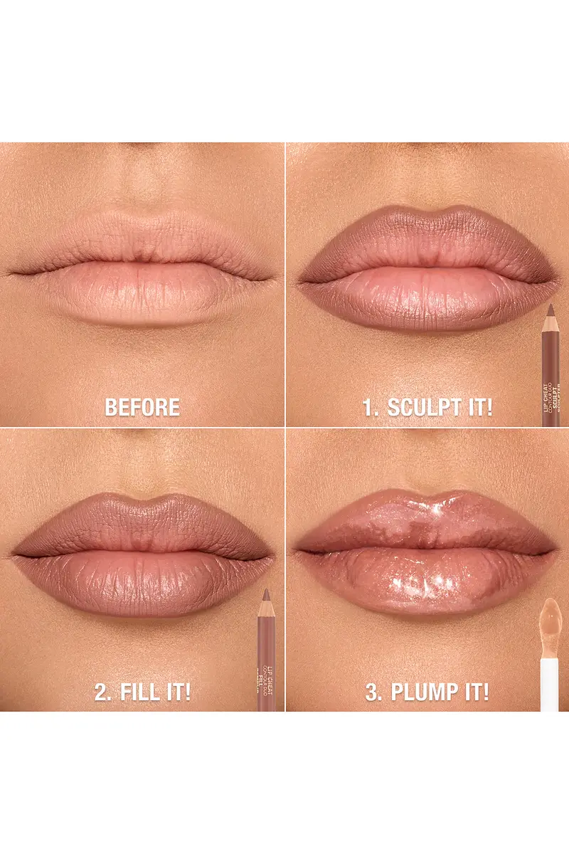 Charlotte Tilbury Supernudes Lip Cheat Long-Lasting Waterproof Lip Liner Duo | Thumbnail 6 Charlotte Tilbury Supernudes Lip Cheat Long-Lasting Waterproof Lip Liner Duo | Thumbnail 6