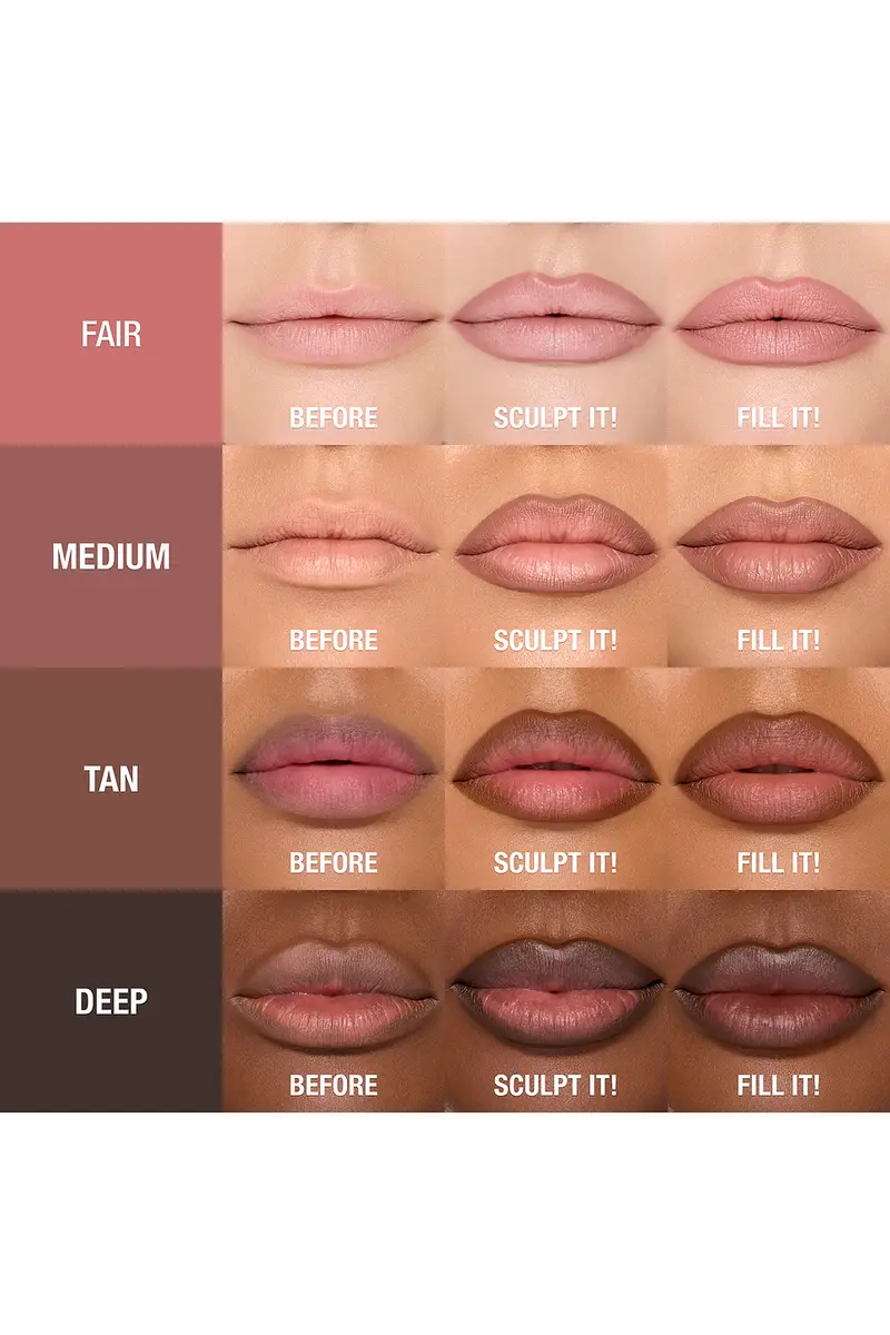 Charlotte Tilbury Supernudes Lip Cheat Long-Lasting Waterproof Lip Liner Duo | Thumbnail 10 Charlotte Tilbury Supernudes Lip Cheat Long-Lasting Waterproof Lip Liner Duo | Thumbnail 10