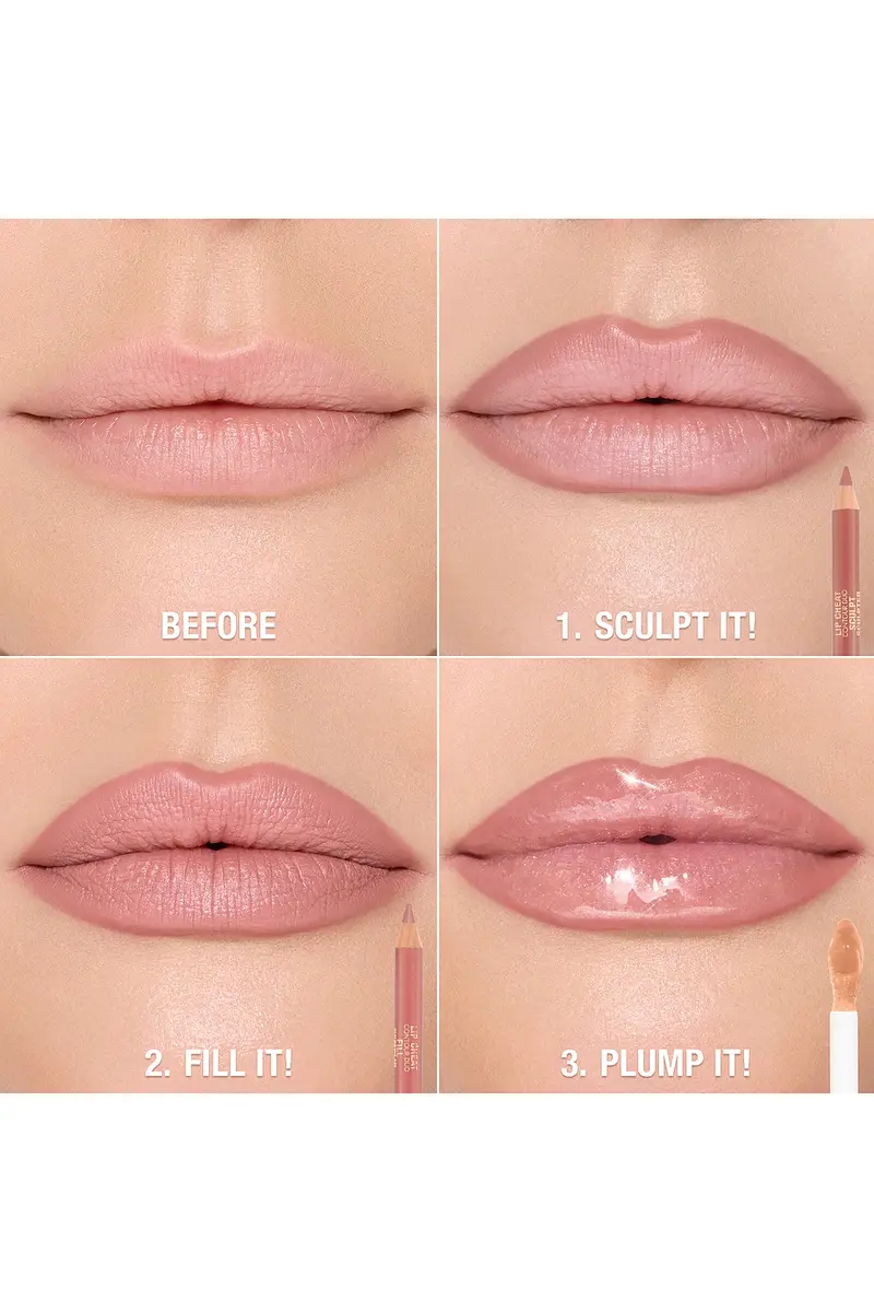 Charlotte Tilbury Supernudes Lip Cheat Long-Lasting Waterproof Lip Liner Duo | Thumbnail 6 Charlotte Tilbury Supernudes Lip Cheat Long-Lasting Waterproof Lip Liner Duo | Thumbnail 6